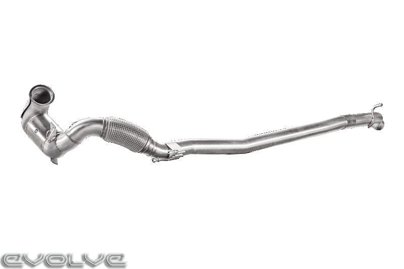 Akrapovic Turbo Downpipe With Cat - VW Golf MK7 R - Evolve Automotive